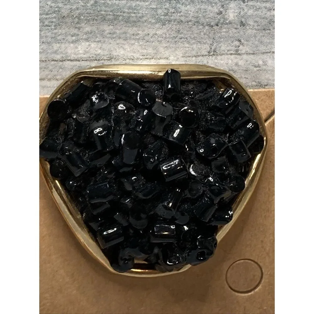 black gold tone ‎ shoe clips